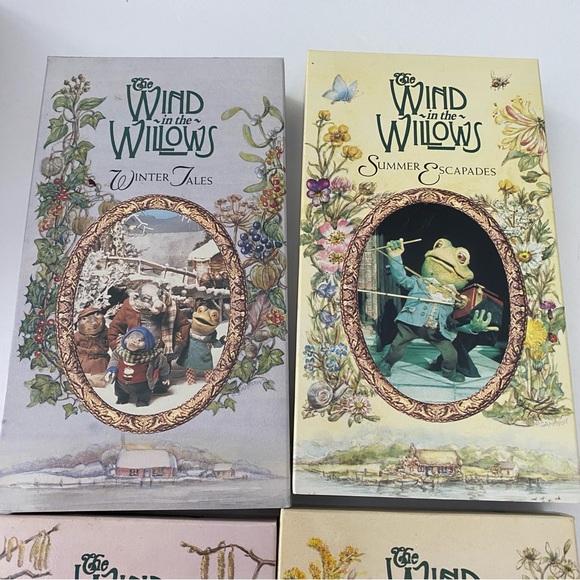 Wind in the willows Four Seasons. Preowned 4 vhs great HBO children’s movies - Picture 4 of 10